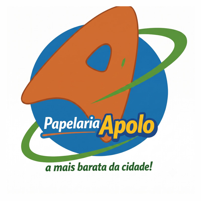 Apolo Papelaria Logo